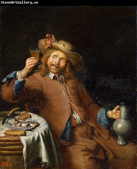 Pieter Cornelisz. van Slingelandt Breakfast of a Young Man